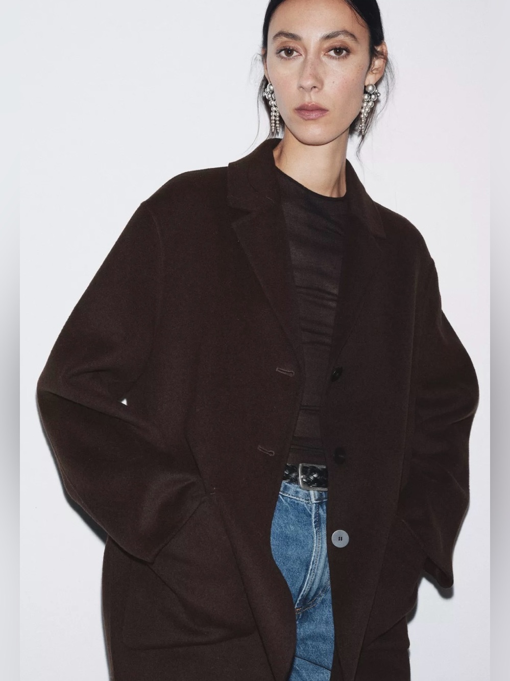 ZARA wool blend jacket, NEVER WORN!